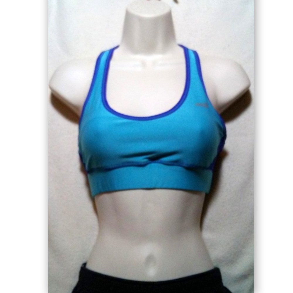 Avia Blue Size S Womens Athletic Fitness Sport Bra